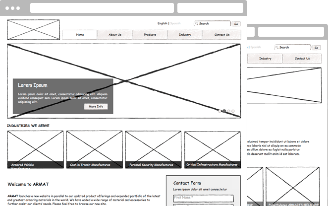 ARMAT wireframe image