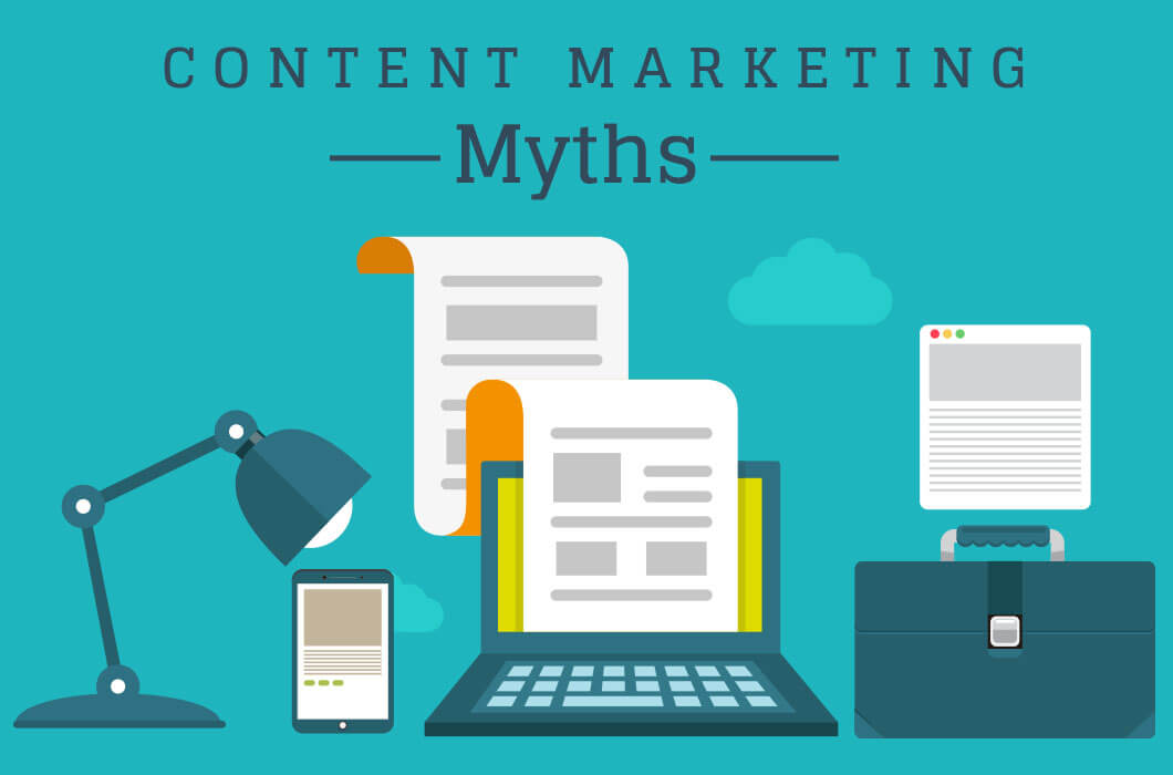 content marketing myths